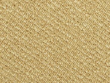 Rechteckige Draufsicht vom Vorwerk Telma Teppichboden in sonne – freundlicher Teppich für helle Wohnbereiche